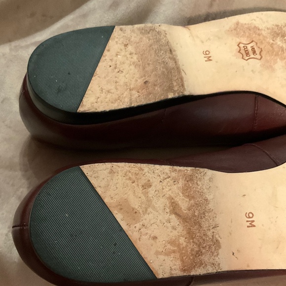 Classic ENZO‎ ANGIOLINI Liberty Cordovan Croc Leather Flats SZ 9M - Picture 5 of 9